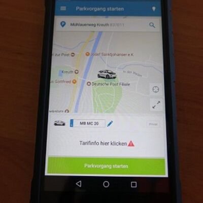 Bild vergrößern: Parkgebühren mobil